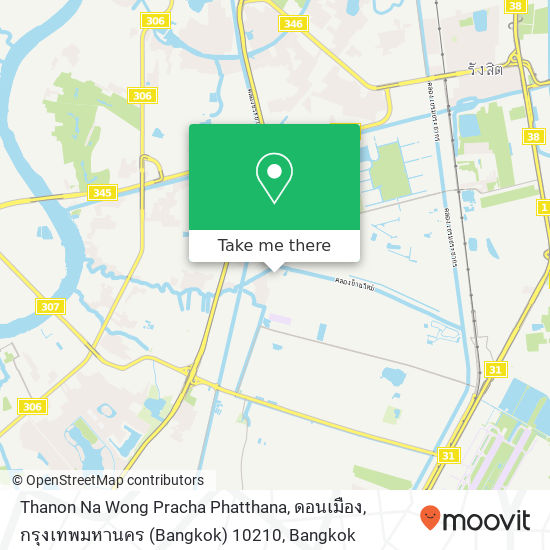 Thanon Na Wong Pracha Phatthana, ดอนเมือง, กรุงเทพมหานคร (Bangkok) 10210 map