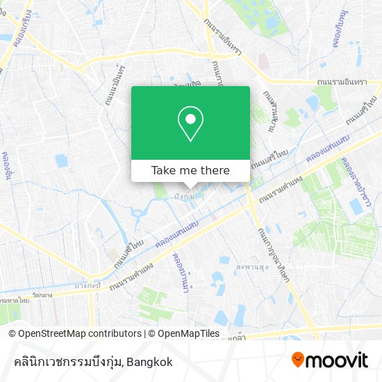 คลินิกเวชกรรมบึงกุ่ม map