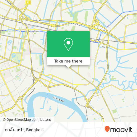 คาล์ม สปา map