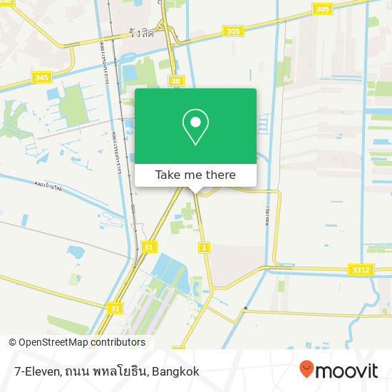 7-Eleven, ถนน พหลโยธิน map