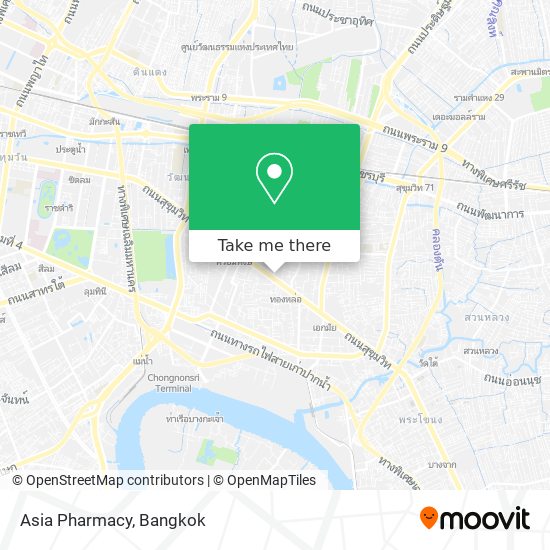Asia Pharmacy map