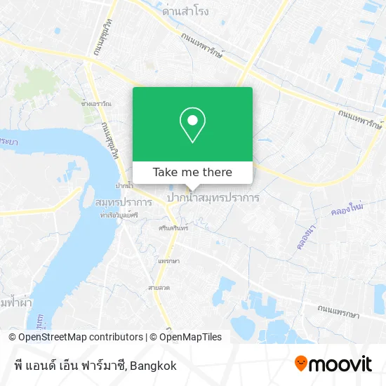 พี แอนด์ เอ็น ฟาร์มาซี map