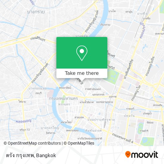 ตรัง กรุงเทพ map