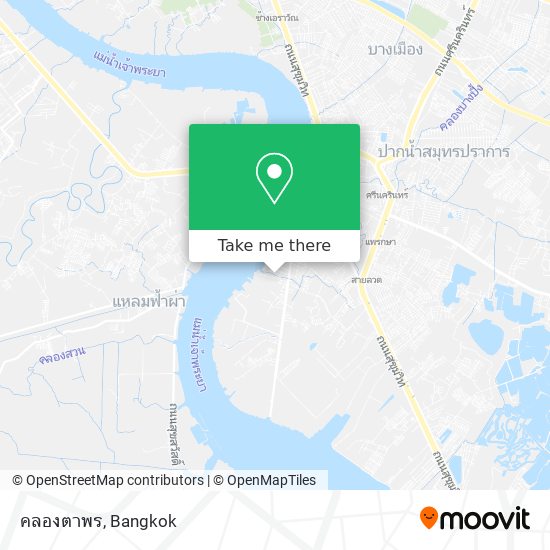 คลองตาพร map