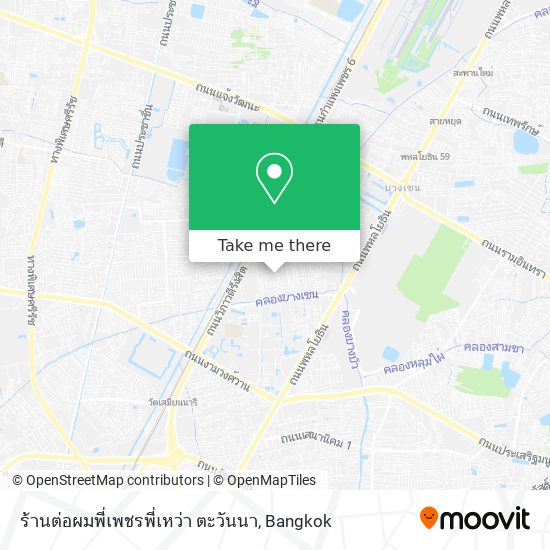 ร้านต่อผมพี่เพชรพี่เหว่า ตะวันนา map