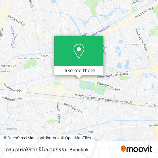 กรุงเทพกรีฑาคลินิกเวชกรรม map