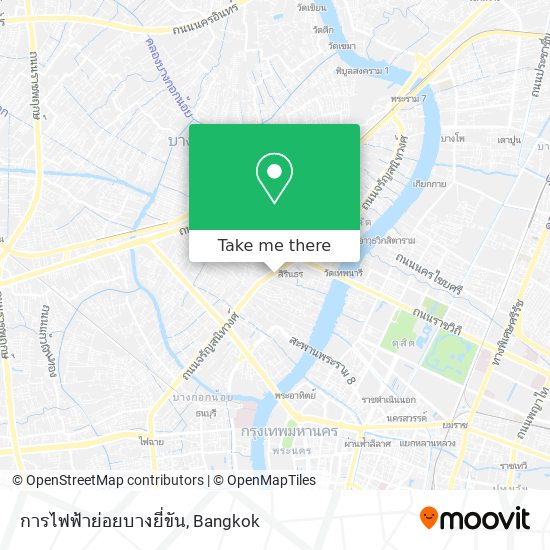 การไฟฟ้าย่อยบางยี่ขัน map