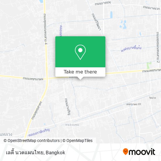 เลดี้ นวดแผนไทย map