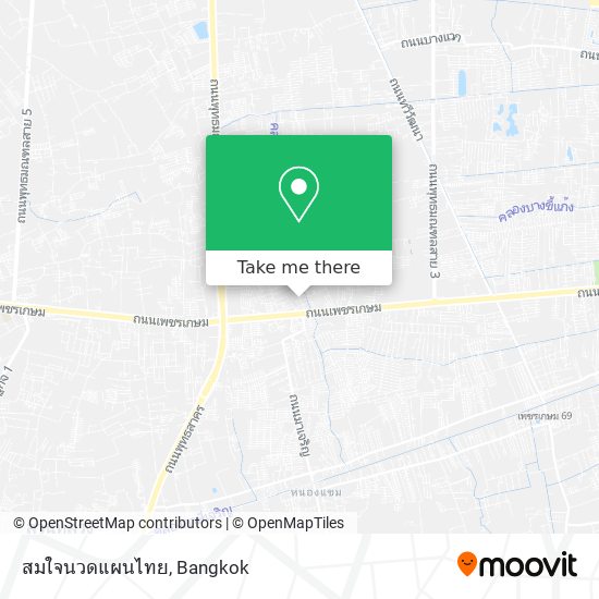 สมใจนวดแผนไทย map