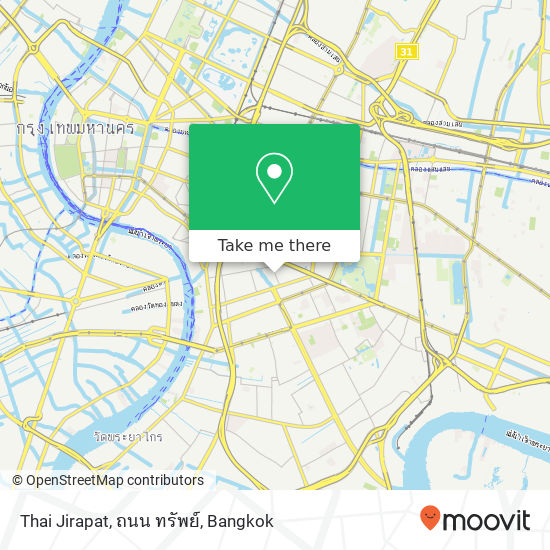 Thai Jirapat, ถนน ทรัพย์ map