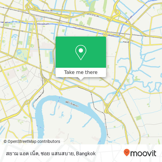 สยาม แอด เน็ต, ซอย แสนสบาย map