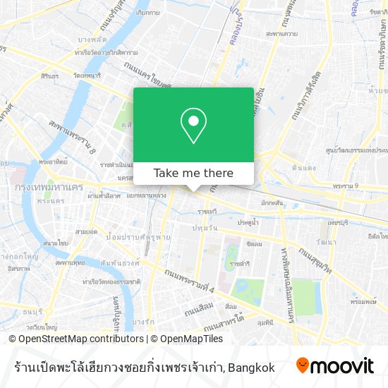 ร้านเป็ดพะโล้เฮียกวงซอยกิ่งเพชรเจ้าเก่า map