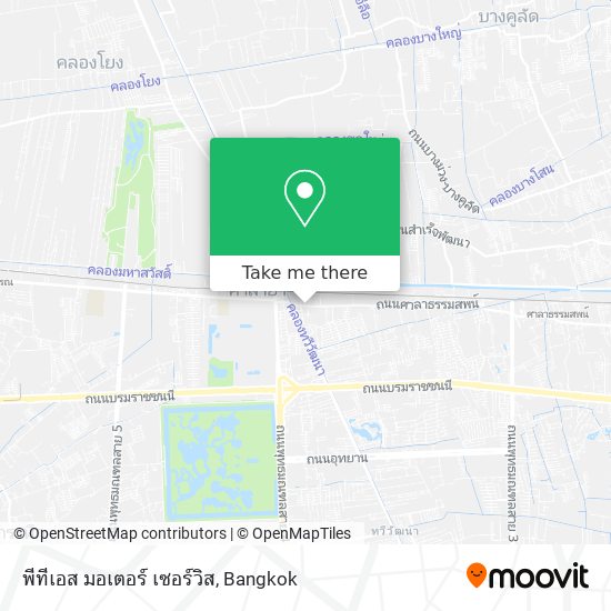 พีทีเอส มอเตอร์ เซอร์วิส map