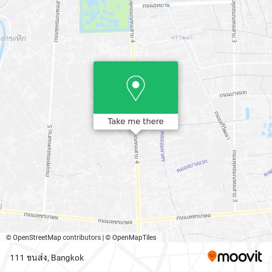 111 ขนส่ง map