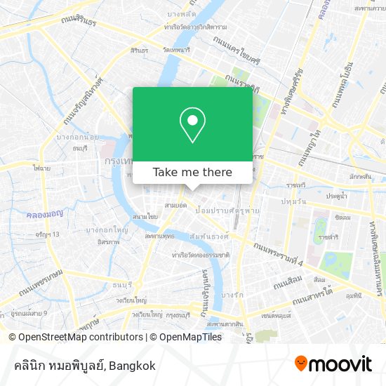 คลินิก หมอพิบูลย์ map