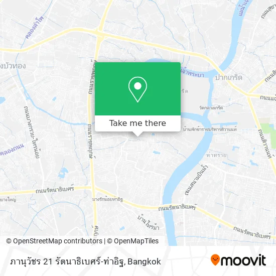 ภานุวัชร 21 รัตนาธิเบศร์-ท่าอิฐ map