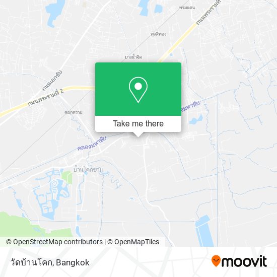 วัดบ้านโคก map