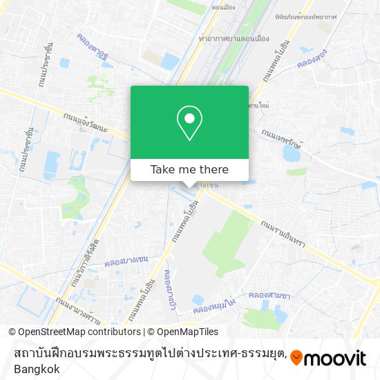 สถาบันฝึกอบรมพระธรรมทูตไปต่างประเทศ-ธรรมยุต map
