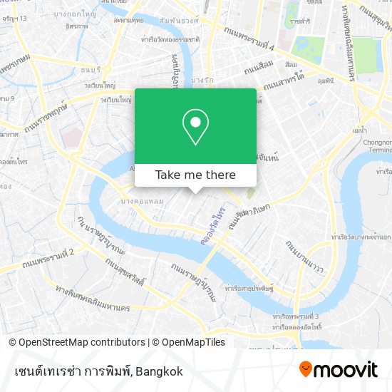 เซนต์เทเรซ่า การพิมพ์ map