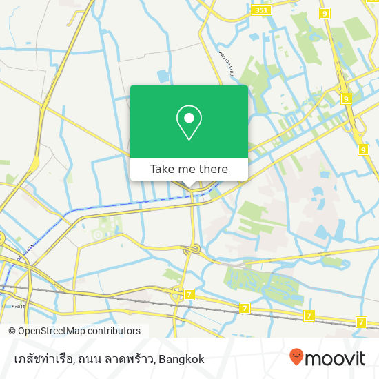 เภสัชท่าเรือ, ถนน ลาดพร้าว map