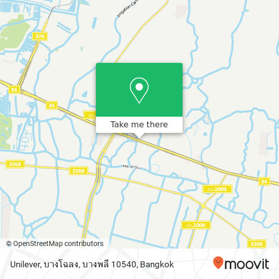 Unilever, บางโฉลง, บางพลี 10540 map