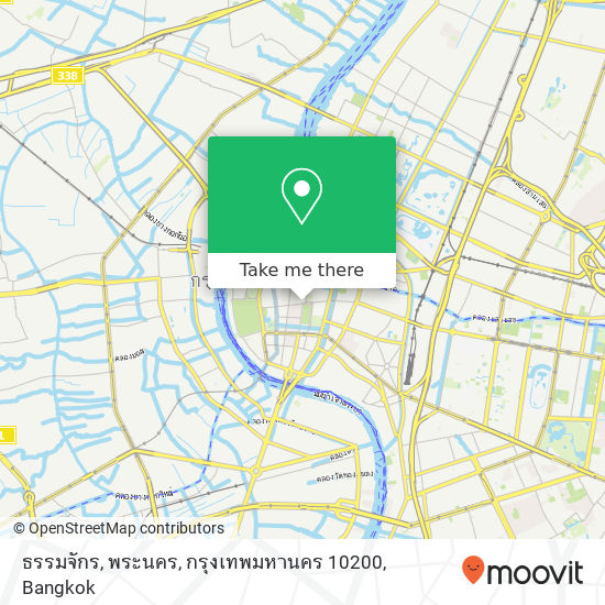 ธรรมจักร, พระนคร, กรุงเทพมหานคร 10200 map