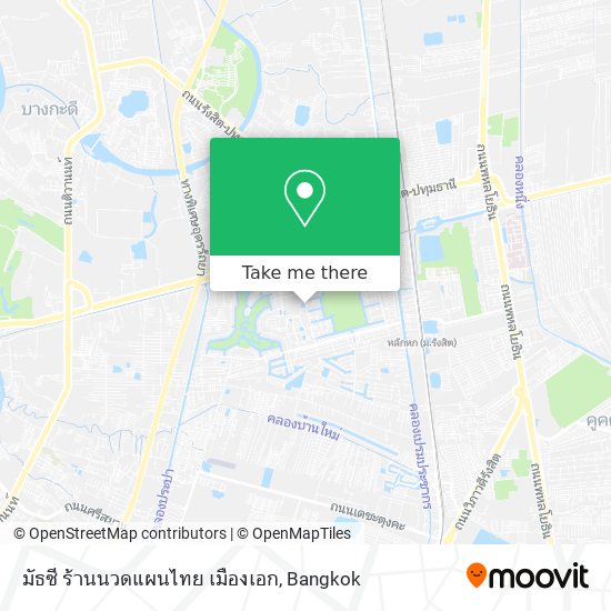 มัธซี ร้านนวดแผนไทย เมืองเอก map
