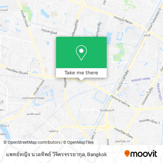 แพทย์หญิง นวลทิพย์ วิจิตรจรรยากุล map