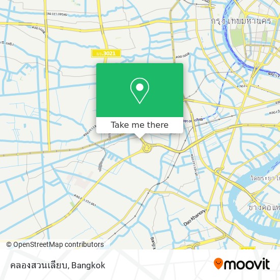 คลองสวนเลียบ map