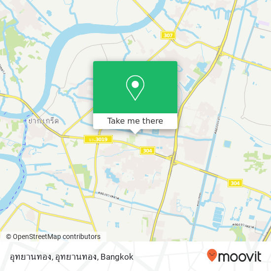 อุทยานทอง, อุทยานทอง map