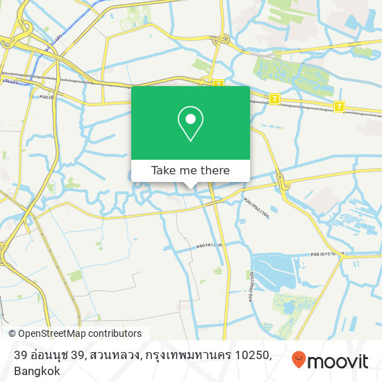 39 อ่อนนุช 39, สวนหลวง, กรุงเทพมหานคร 10250 map