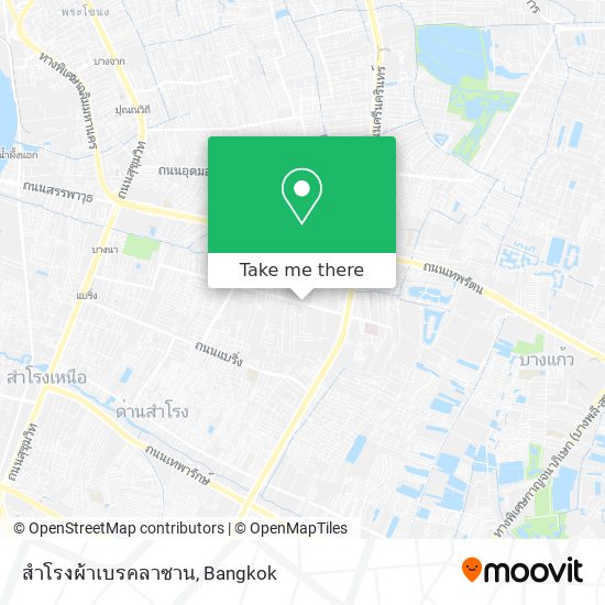 สำโรงผ้าเบรคลาซาน map