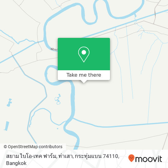 สยาม ไบโอ-เทค ฟาร์ม, ท่าเสา, กระทุ่มแบน 74110 map