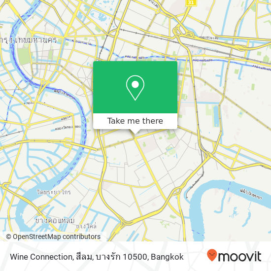 Wine Connection, สีลม, บางรัก 10500 map