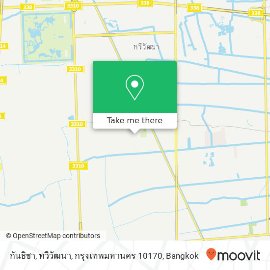 กันธิชา, ทวีวัฒนา, กรุงเทพมหานคร 10170 map