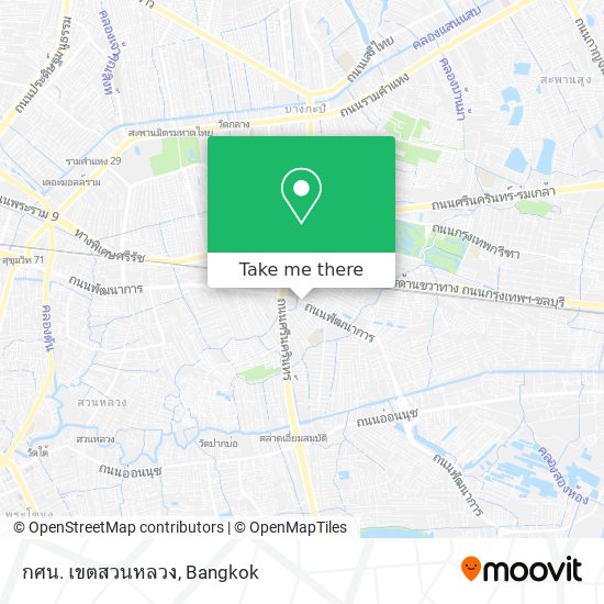 กศน. เขตสวนหลวง map
