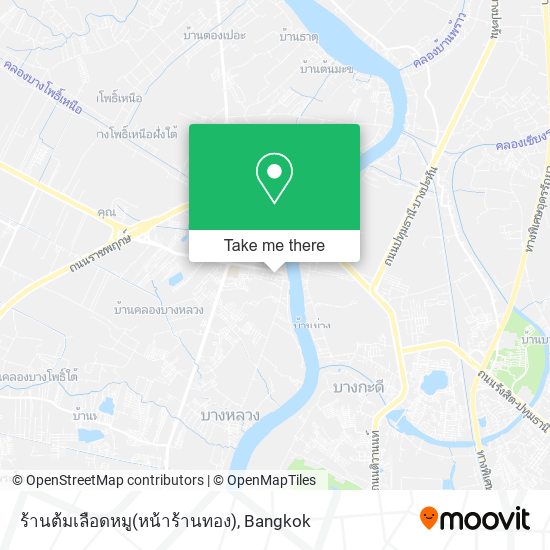 ร้านต้มเลือดหมู(หน้าร้านทอง) map
