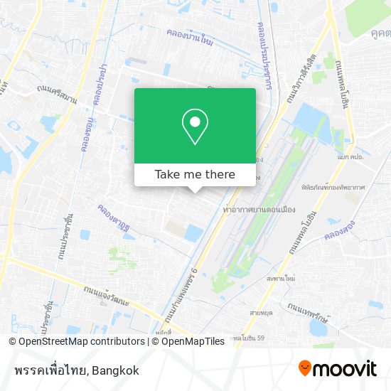 พรรคเพื่อไทย map