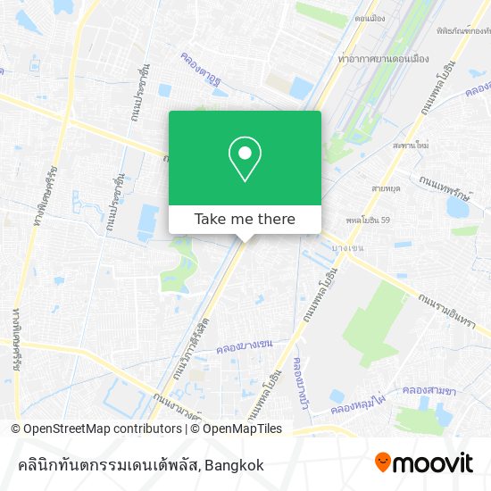 คลินิกทันตกรรมเดนเต้พลัส map