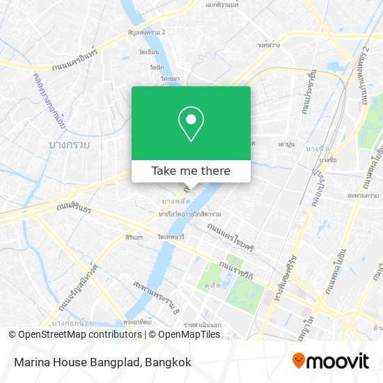 Marina House Bangplad map
