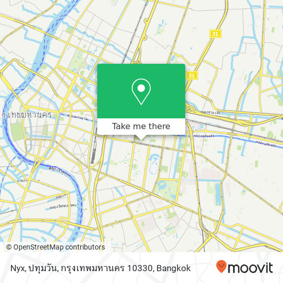 Nyx, ปทุมวัน, กรุงเทพมหานคร 10330 map