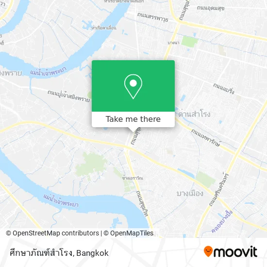 ศึกษาภัณฑ์สำโรง map