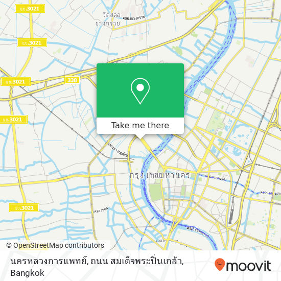 นครหลวงการแพทย์, ถนน สมเด็จพระปิ่นเกล้า map