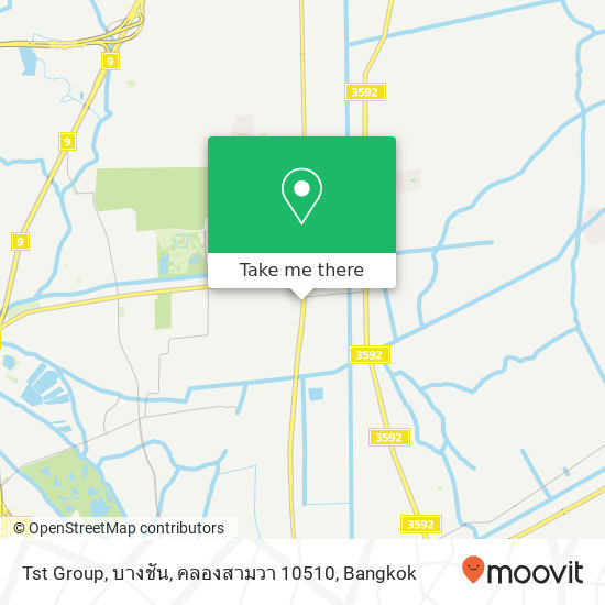 Tst Group, บางชัน, คลองสามวา 10510 map