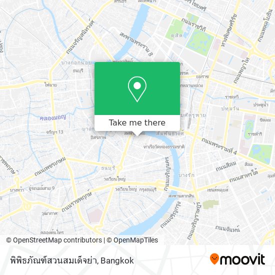 พิพิธภัณฑ์สวนสมเด็จย่า map