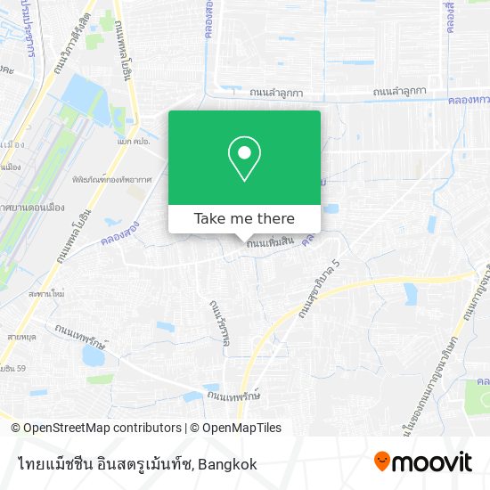 ไทยแม็ชชีน อินสตรูเม้นท์ซ map