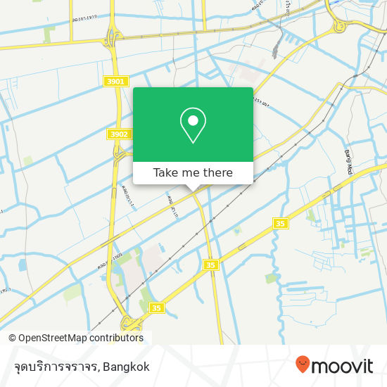 จุดบริการจราจร map