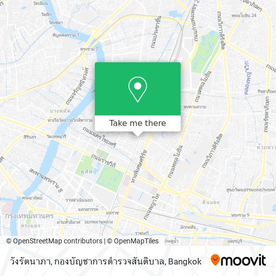 วังรัตนาภา, กองบัญชาการตำรวจสันติบาล map