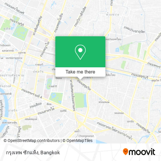 กรุงเทพ ซักแห้ง map