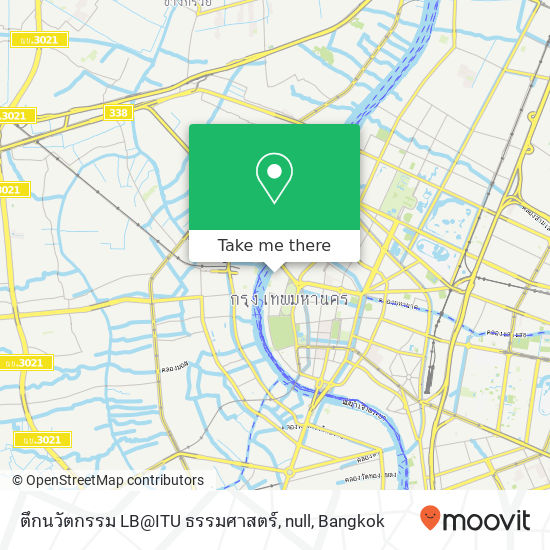 ตึกนวัตกรรม LB@ITU ธรรมศาสตร์, null map